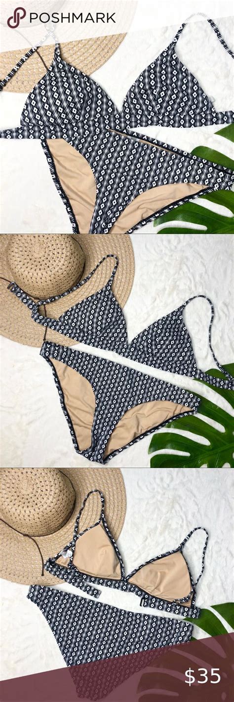 J Crew Triangle Top Bikini M L Triangle Bikini Top Wide Bands Crochet Bikini Bikini Tops