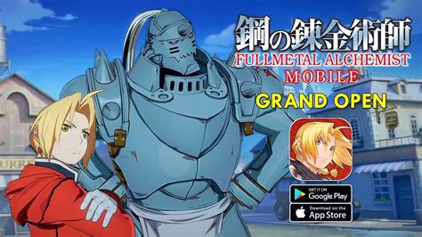 Khám phá Fullmetal Alchemist Mobile game chuyển thể từ siêu phẩm manga