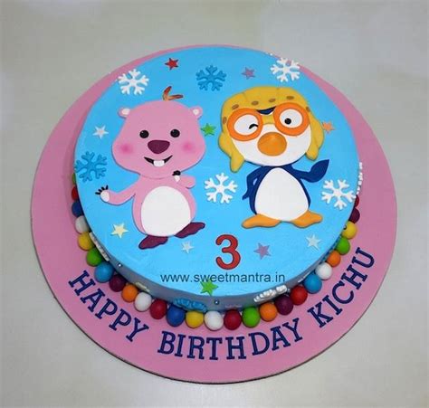 Pororo Cake Decorated Cake By Sweet Mantra Cakesdecor