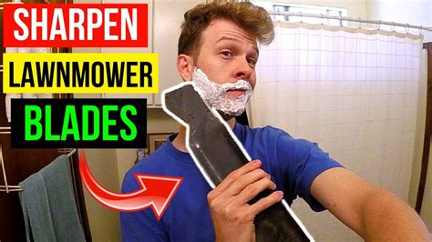 How To Sharpen And Balance Your Lawn Mower Blade Jonny Diy Youtube