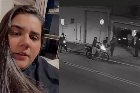 Cantora Yasmin Santos é assaltada na porta de casa arma apontada