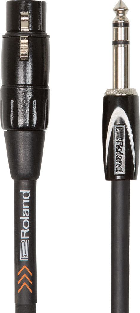 Roland RCC3TRXF Cable serie Black XLR hembra a jack estéreo 1 m DJMania