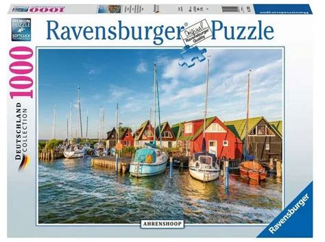 Ravensburger Puzzle Romantische Hafenwelt Von Ahrenshoop 1000 Teile