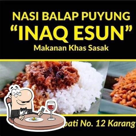 Nasi Balap Puyung INAQ ESUN Cabang Mataram Restaurant Mataram