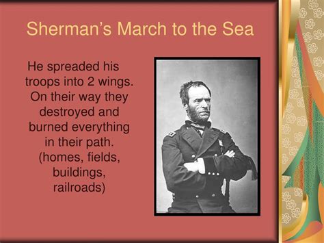 PPT - Sherman’s March to the Sea PowerPoint Presentation, free download ...