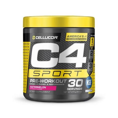 Cellucor C4 Sport Watermelon The Original Tried And True Sport Pre Workout