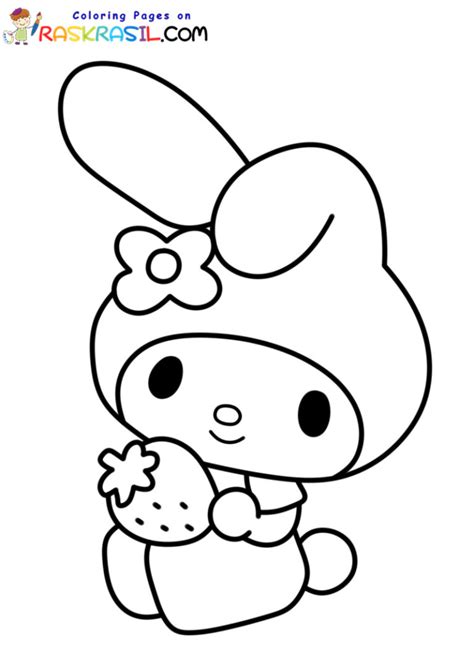 My Melody Ausmalbilder