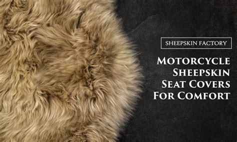 Best Sheepskin For Motorcycle Seat Velcromag