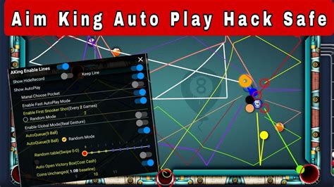 Ball Pool Aim Tool Autoplay Auto Win Mod Menu Antiban No Reset