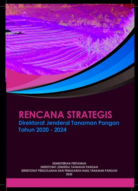 PDF RENCANA STRATEGISsakip Pertanian Go Id Admin File Buku RENSTRA