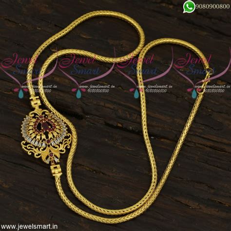 Thali Chain With Mugappu Gold Models For Women Designer Collections