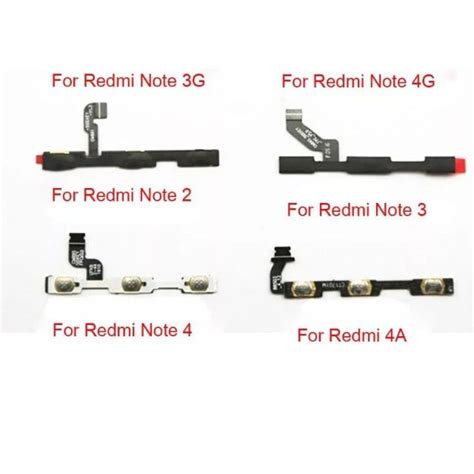 Volume Button Power Switch On Off Button Flex Cable Replacement For Mi A1 5x 6 5 9 Shopee Malaysia