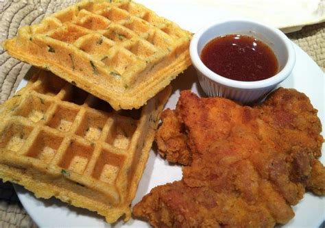 Fried Chicken And Cornbread Waffles Cornbread Waffles Chicken And