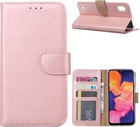 Samsung Galaxy A S Bookcase Rose Goud Portemonee Hoesje Bol