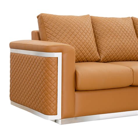 Buy Zione Leather/PVC Sofa Set | The Home UAE