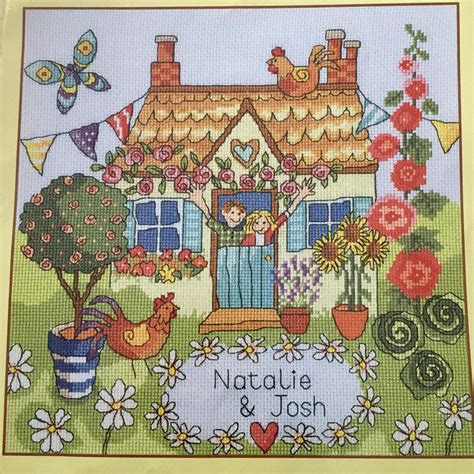 Bothy Threads Our House Counted Cross Stitch Kit Etsy Ireland