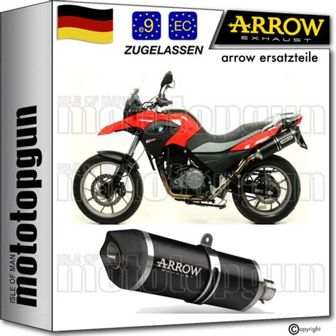 Auspuff Zugelassen Schwarz C Tech Arrow Fur Bmw G G Gs Sertao