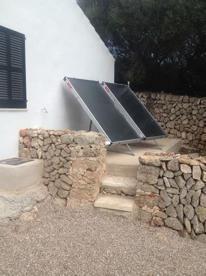 Solar Panel Systems To Generate Hot Water Plumbing Menorca