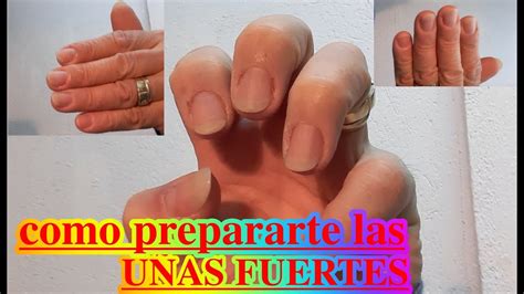 REMEDIO CASERO para endurecer las uñas débiles y quebradizas uñas