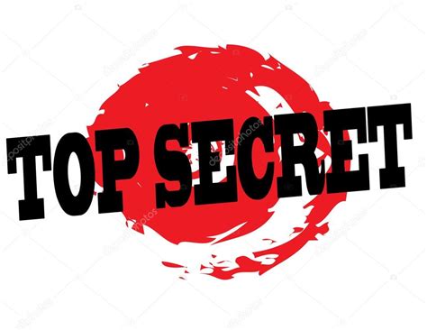 Top Secret Stamp Stock Vector By Roxanabalint 36604665