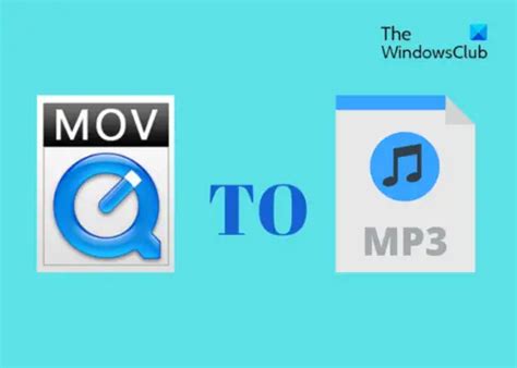 Free MOV To MP3 Converter Tools For PC