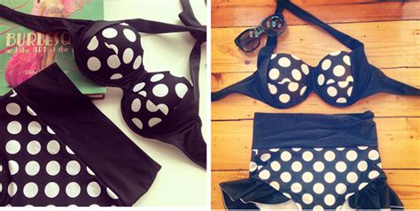 Polka Dots Bikinis And Poolside Pin Ups Skinny Dip