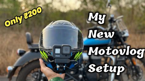 Making The Best Moto Vlogging Setup With GOPRO HERO 8 NEW