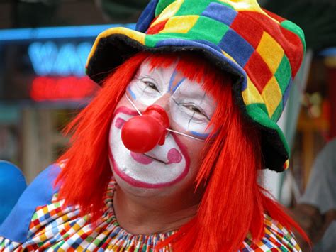 Colorful Clown Portrait Free Stock Photo - Public Domain Pictures