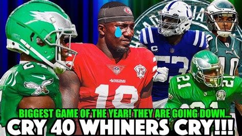 💥40 Whiners Still Crying 😭 Shaq Leonard In Philly James Bradberry All