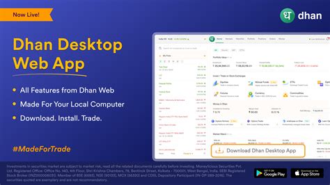 Introducing Dhan Desktop Web App To Elevate Your Trading Experience