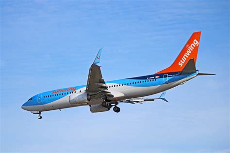 C Gwvb Sunwing Boeing Aka Tui Airways G Tawb