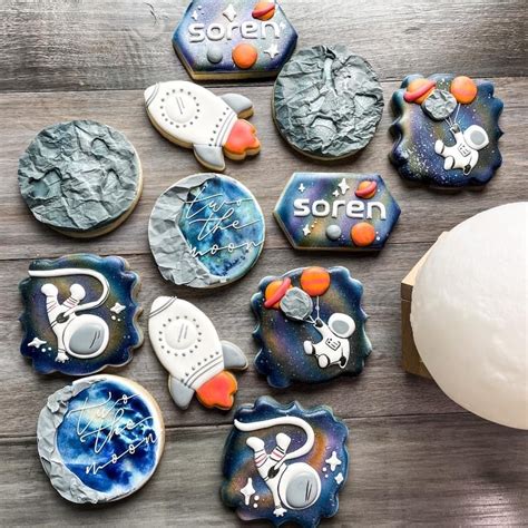 Pin on Space theme cookies