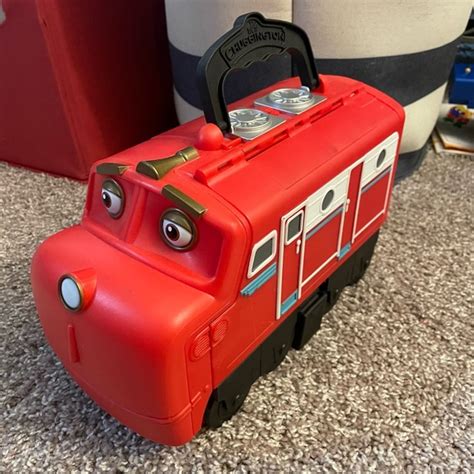 Chuggington Toys Chuggington Wilson Train Carry Case Plastic Holds