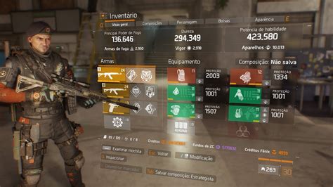 The Division Build Do Brasao De Fogo Confidencial Hibrida Colete