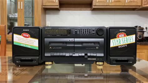 Cassette Radio Sony CFS 710S Còn hàng LH 0909 480084 YouTube