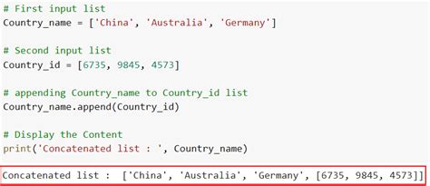 Concatenate Multiple Lists In Python Python Guides