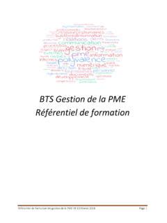 Bts Gestion De La Pme R F Rentiel De Formation Bts Gestion De La Pme