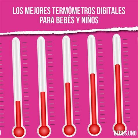 Los 7 mejores termómetros digitales para bebés y niños modelos