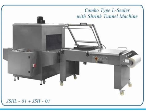 Combo Type Machine L Sealer With Shrink Tunnel For Industrial At Rs