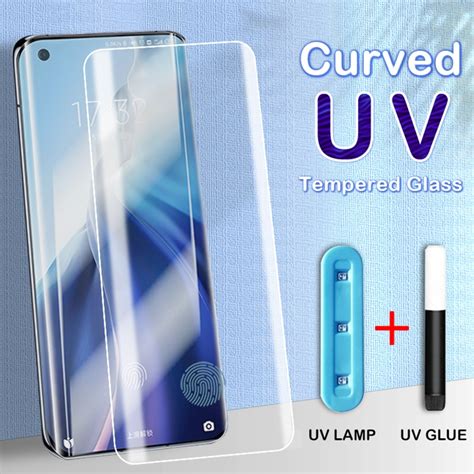 Oleophobic Glass Huawei Mate 40 30 20 Pro Screen Protector Uv Glue