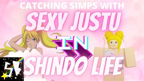 Destroying Simps With Sexy Jutsu Avatar Roblox Shindo Life Youtube