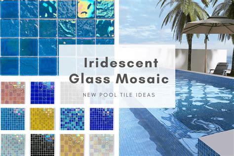 New Pool Tile Ideas: Iridescent Glass Mosaic, mosaic swimming pool tile ...