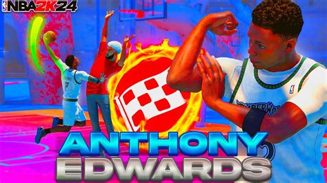 MY NEW SLASHER ANTHONY EDWARDS BUILD IS UNGUARDABLE IN NBA2K24 YouTube