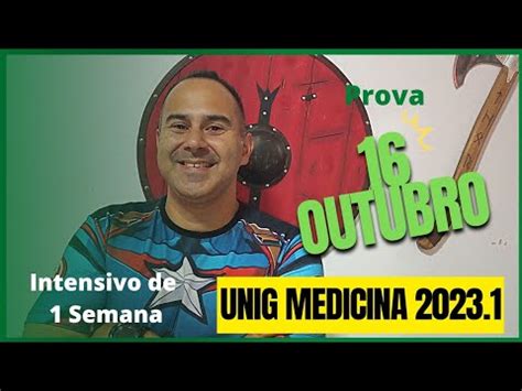 Intensivo Medicina UNIG 2023 1 Prova Dia 16 10 E 22 10 Matricule Se