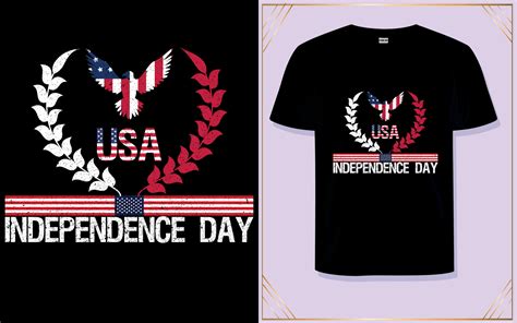 Th Of July Usa Independence Day T Shirt Design Vector Art At