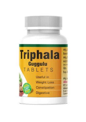 Triphala Guggulu Vati For Clinical Packaging Type 60 Tablet At 149