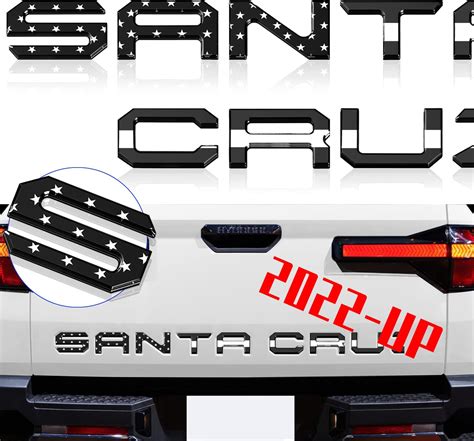 Amazon Tailgate Insert Letters Compatible For Santa Cruz