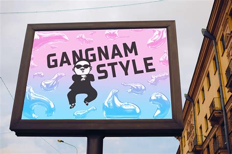 Gangnam Style Billboard Behance