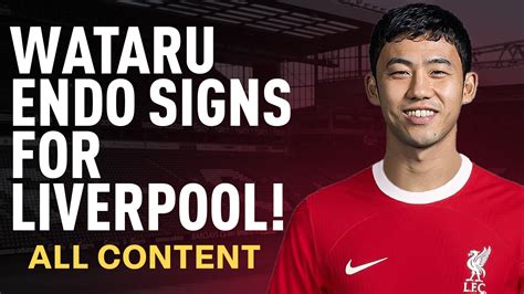 Wataru Endo Signs For Liverpool All Content The Redmen Tv