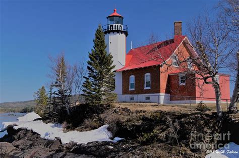 Eagle Harbor Lighthouse Photograph By William Fabian